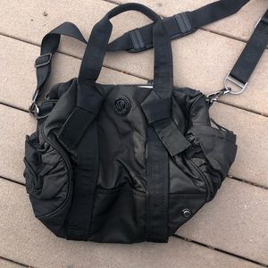 Lululemon mini duffle shaped purse